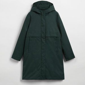 Elvine Nicole Coat, M, Green, EUC